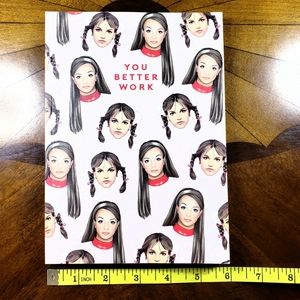Britney Spears “ YOU BETTER WORK ” Notebook Journal Diary
